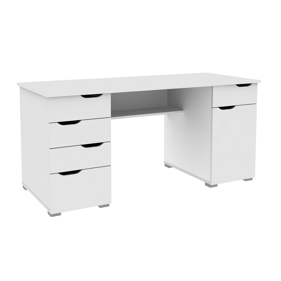 Kentucky Home Office Workstation White